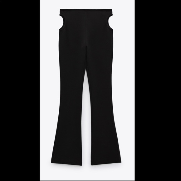 Flared cut out pants - Picture 2 of 3
